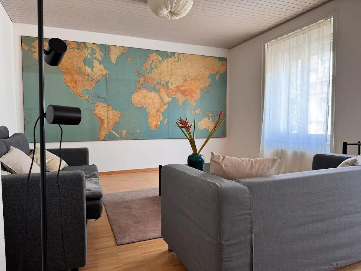 Apartment Big, Bright, Central Near Exhibition Center Basel Switzerland